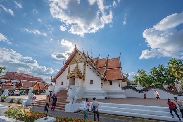 Nanthailand19122021Wat Phumin to najbardziej atrakcyjna świątynia w mieście Nan