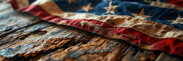 Zdjęcie napis szczęśliwego dnia niepodległości flagi amerykańskiej, obraz tła