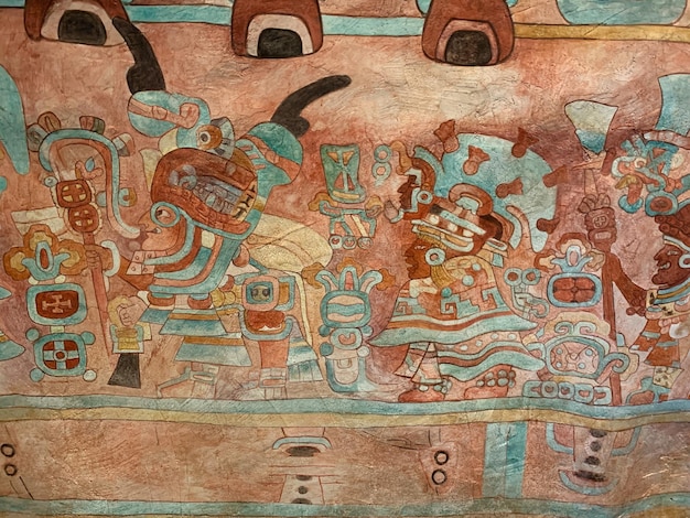 Narodowe Muzeum Archeologiczne Paleontologiczne Historyczne starożytne wykopaliska Malowidła naskalne starożytnych cywilizacji Majów i Azteków