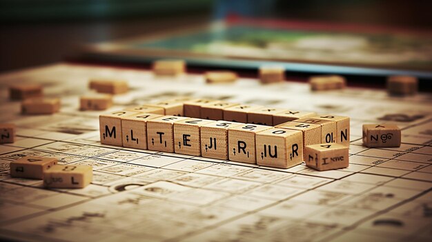 Zdjęcie narodowy dzień scrabble