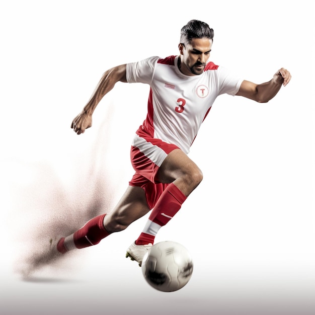 Narodowy sport Bahrajnu z białym tłem hig
