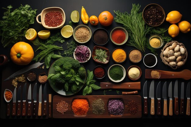 Narzędzia i naczynia kuchenne Profesjonalna reklama Fotografia żywności