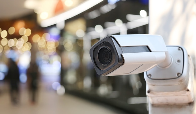 Narzędzie CCTV w centrum handlowym Wyposażenie systemów bezpieczeństwa