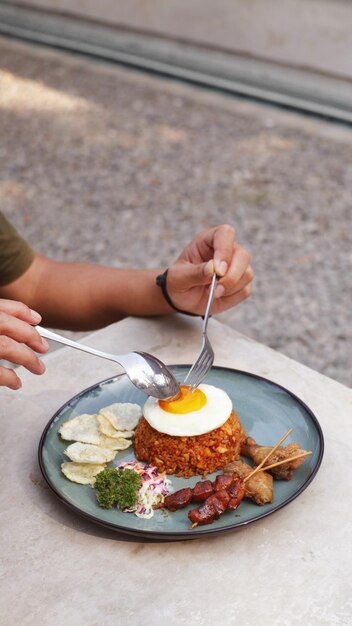 Zdjęcie nasi goreng kampung