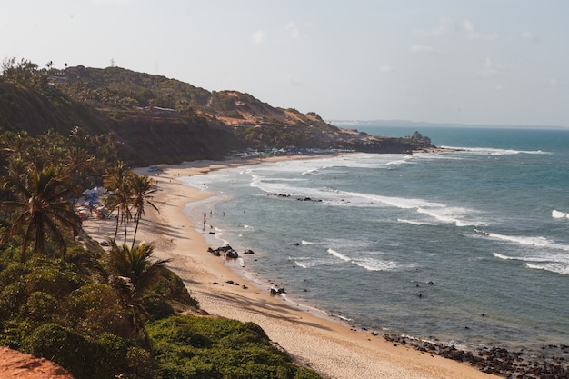 Natal, Rio Grande do Norte, Brazylia – 12 marca 2021: Praia da Pipa w Rio Grande do Norte