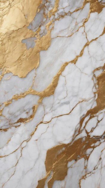 Naturalna biała i złota konsystencja marmuru dla skóry tapety płytek luksusowe tło kreatywny kamień ce