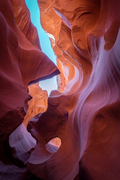 Naturalna formacja skalna Antelope Canyon