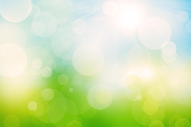 Naturalne niewyraźne tło bokeh