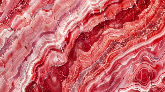 naturalny wzór marmuru czerwony brązowy kolor polerowany kawałek mineralny Super wysoka rozdzielczość czerwony jasper