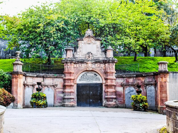 Nekropolia cmentarza HDR Glasgow