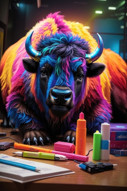 Neon Bison marzy o surrealistycznym powrocie z lat 80