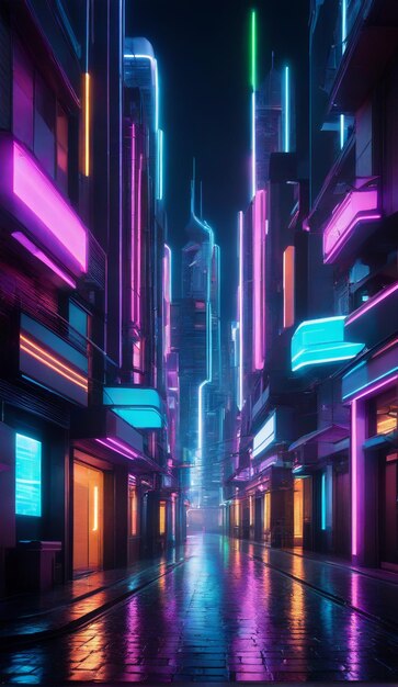 Neon Stick Metropolis