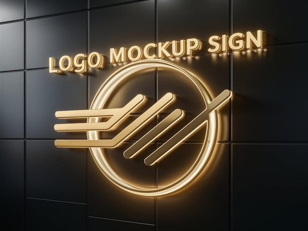 neonowy znak z napisem "logo" dla logo dla logo dla Logo dla logo