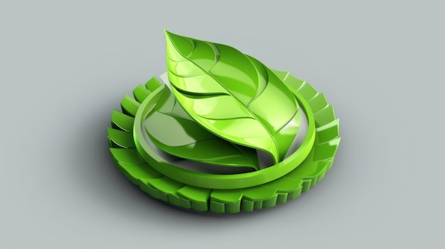 Zdjęcie new_energy_environmental_protection_icon_green_cartoon