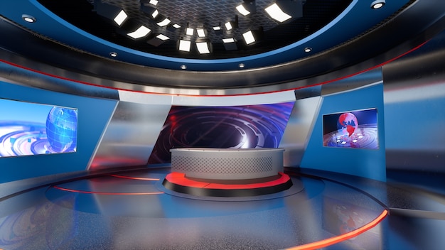 News Studio, tło do programów telewizyjnych