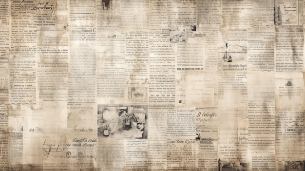 Zdjęcie newspaper backdrop texture business background