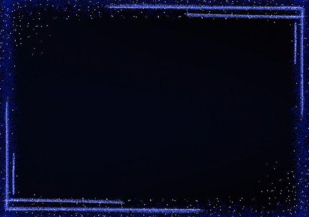 Zdjęcie niebieska błyszcząca fala ramka granica efekt światła ramka granica tło