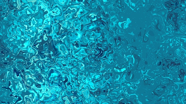 niebieska powierzchnia wody z bąbelkami i napisem „bąbelki” w wodzie.
