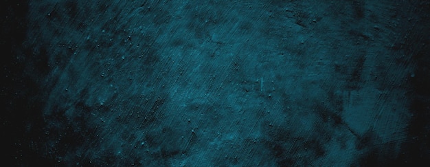 Niebieska ściana Straszny tekstury tła Ciemnoniebieski plakat z krakingu cementu