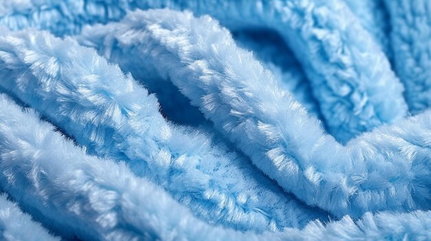 Zdjęcie niebieska tekstura ręcznika z bawełny
