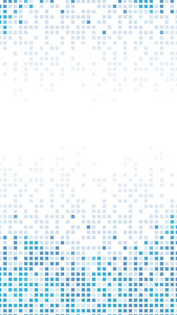 Niebieski abstrakcyjny pixel deszcz png mobilna tapeta