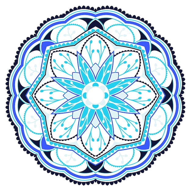 Niebieski arabesk element projektowy przezroczysty png