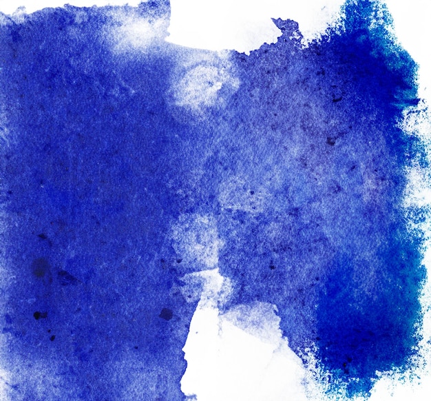 Zdjęcie niebieski grunge z teksturą akwarelową