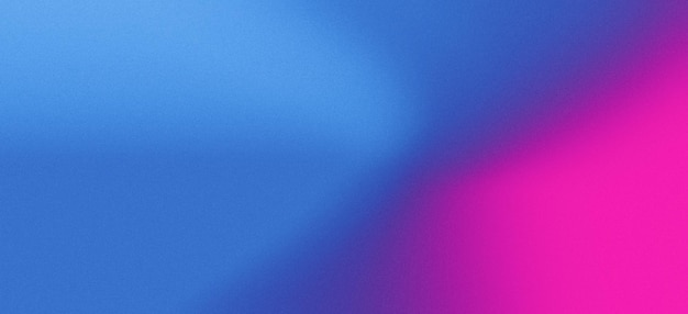 Niebieski magenta różowy streszczenie tło gradientowe z ziarnistym efektem tekstury projekt banera internetowego