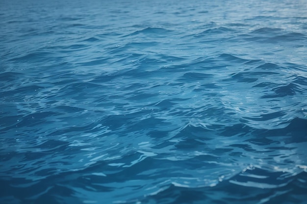 Niebieski tło abstrakcyjne powierzchni wody z polem tekstowym