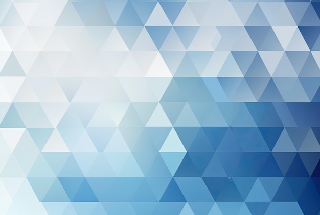 Niebieskie abstrakcyjne tło geometryczne z niebieskimi trójkątami