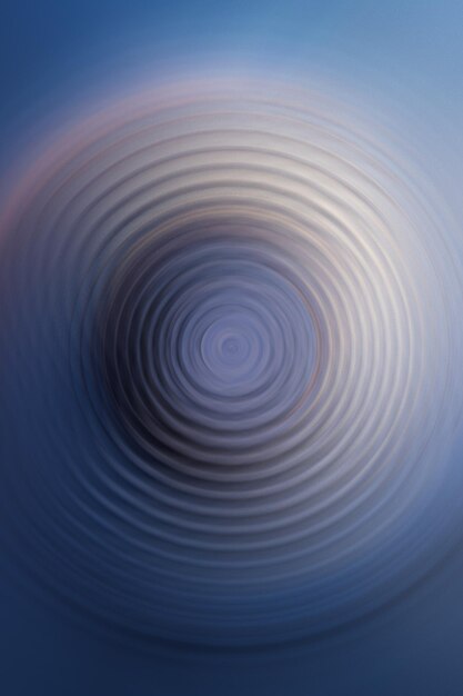 niebieskie czarno-białe okrągłe fale abstrakcyjne tło