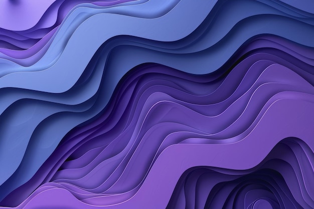 niebieskie fioletowe abstrakcyjne tło w stylu stimwave precyzyjnych linii AI generowane