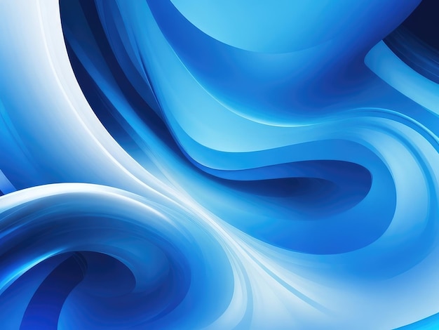 Niebieskie ruchy abstrakcyjne tło