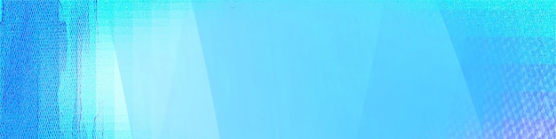 Niebieskie tło Pusta ilustracja panoramicznego tła