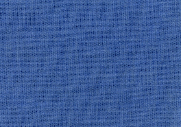 Niebieskie tło tekstury tkaniny bawełnianej