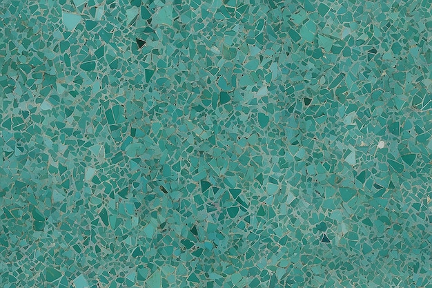 Niebiesko-zielony tło z kamienia terrazzo
