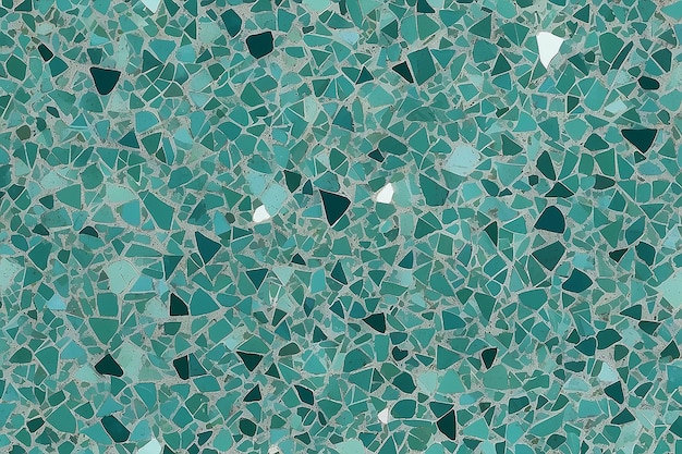 Niebiesko-zielony tło z kamienia terrazzo