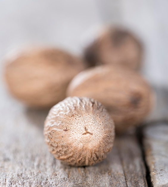 Niektóre strzał zbliżenie Nutmegs