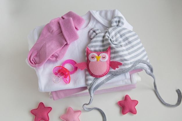 Niemowlęce ubranka dla niemowląt Baby Girl Smoczek