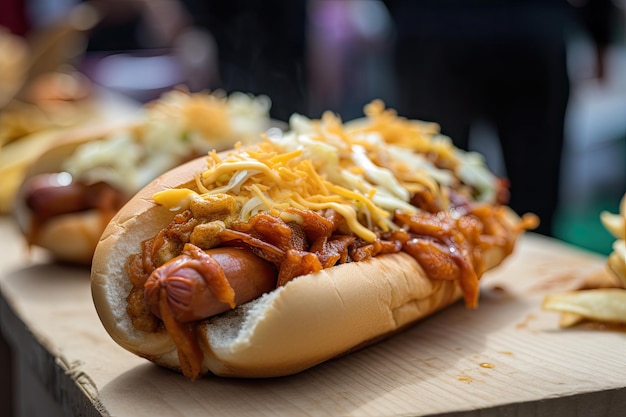 Nieodparte hot-dogi i chrupiące ziemniaki na festiwalu generatywnym IA