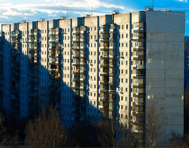 Nieruchomości z drugiej ręki w Moskwie w tle