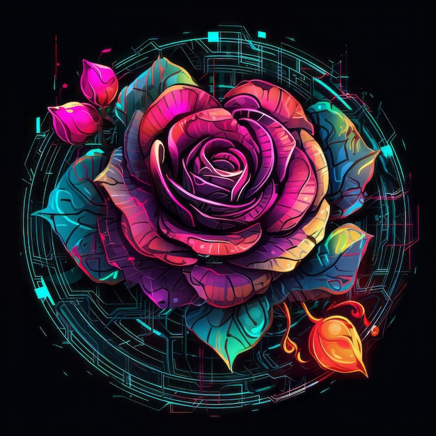 Niesamowite chwile kwitnienia róż w albumie wizualnym z kolorowymi kwiatami