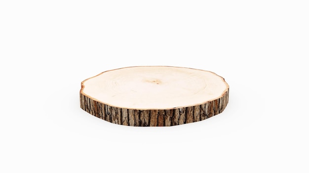 Nieskończony biały Studio Backdrops produkt asset wood tree slice