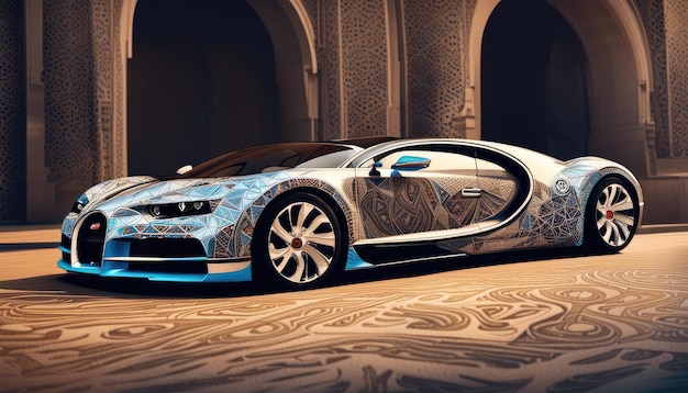 Niestandardowy projekt koncepcyjny Bugatti