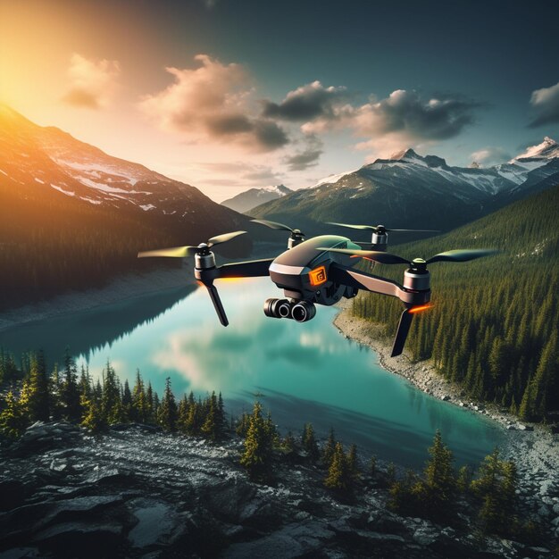 Niewidziane perspektywy Odkrywanie na nowo znajomych miejsc za pomocą dronów