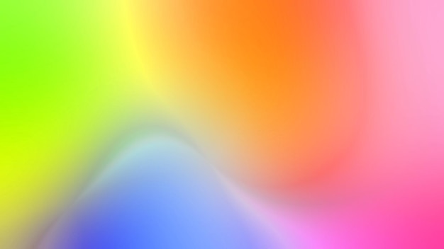 Niewyraźne kolorowe abstrakcyjne tło Płynne przejścia opalizujących kolorów Kolorowy gradient