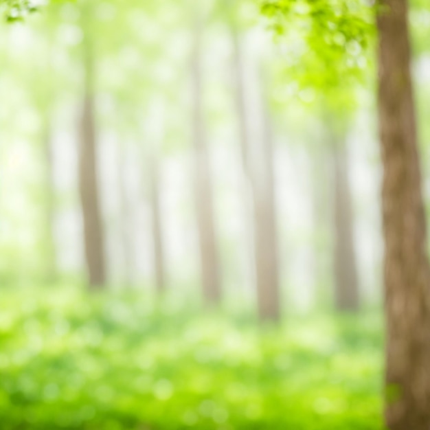 niewyraźne naturalne zielone abstrakcyjne tło