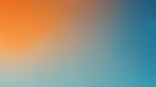 Niewyraźny pomarańczowo-niebieski i błękitny tekstura Ciemne tło gradientowe