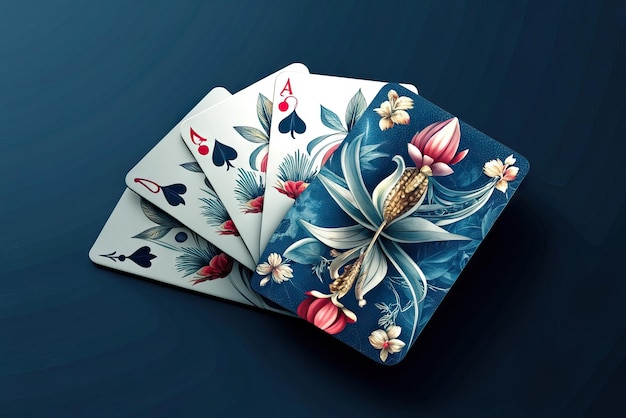 Niezwykle luksusowe i realistyczne karty do pokera i blackjacka.