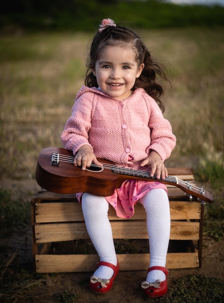 niña musica